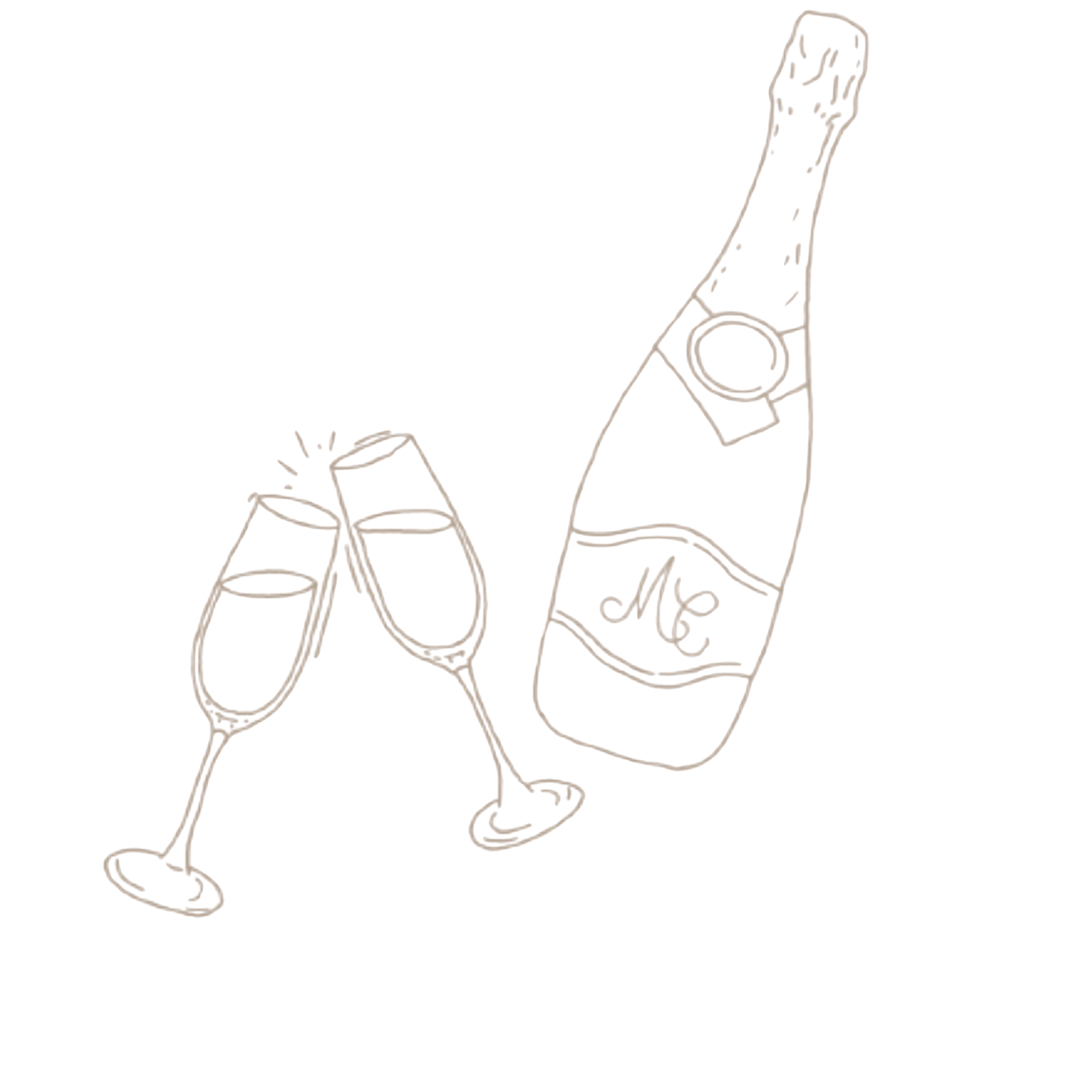 Le vin d'honneur et la soirée